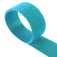 VELCRO® One Wrap® Klittenband - 50 mm breed - 25 meter - Turquoise
