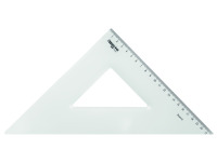 driehoek Aristo 30cm 45° GeoCollege
