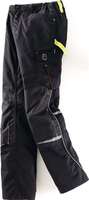Terrax Aussenhandel GmbH Spodnie do pasa Terrax Workwear rozmiar 48 czarny/ limonka 65 % PES / 35 % CO Te