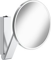 KEUCO 17612179004 Keuco Kosmetikspiegel iLook_move d= 212mm, beleuchtet alumini