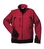 OMEGA Softshell-Jacke mit abnehmbaren Ärmeln, ELYSEE® Rot/Schwarz, Gr.M
