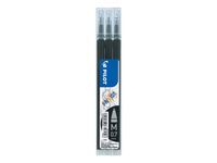 Pilot Refill for FriXion Ball/Clicker Pens 0.7mm Tip Black (Pack 3)