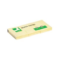 Q-Connect Quick Notes 38 x 51mm Yellow (Pack of 12) KF10500