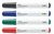 Bi-Office Dryerase Whiteboard Marker Bullet Tip Assorted Colours (Pack 4)