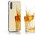 NALIA Handy Hülle für Samsung Galaxy A50, Spiegel Case Cover Schutz Bumper Etui Gold