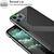 NALIA Handy Hülle für iPhone 11 Pro Max, Silikon Schutzhülle Case Cover stoßfest Schwarz