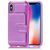 NALIA Wallet Cover compatible with iPhone XS Max Case, Protective Hardcase with Mirror & Card Slots & Magnetic Closure, Shiny PU Leather Bumper Shockproof Mobile Phone Back Prot...