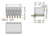 Buchsenleiste, 10-polig, RM 3.5 mm, abgewinkelt, hellgrau, 2091-1380/000-1000