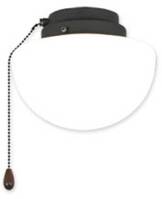 Mennyezeti ventilátor lámpa CasaFan 1S GR félgömb opálüveg (fényes)