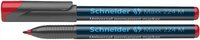 Alkoholos marker, OHP, 1 mm, SCHNEIDER "Maxx 224 M", piros