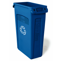 Mülltonne 87 L MIT Griffen B 27,9 x T 55,8 x H 76,2 cm Kunststoff blau