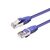 S/FTP CAT6 3m Purple LSZH PiMF (Pairs in metal foil) Netwerkkabels