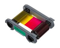 YMCKO-K Color Ribbon - 200 , prints / roll ,