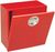 Löschdeckenbox - Rot, 31 x 31.5 x 15.5 cm, Stahlblech, Kunststoff-beschichtet