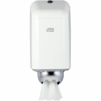 Wischtuch-Innenabrollungsspender Mini (M1-System) weiß