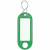 Schlüsselanhänger mit S-Haken VE=10 Stück grün