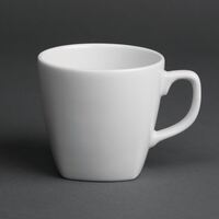 Royal Porcelain Classic Kana Coffee Cups in White 240ml Pack Quantity - 12