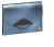 Normalansicht - Ecobra Faltmappe DIN A4 mit 13 Fächern, Blue Metallic