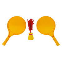 Indiaca Tennis Set, 2 Schläger, 1 Ball, Wurfspiel, Handfederball, Wurfball