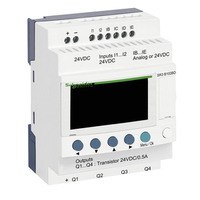 Log. Modul Modular ZelioLogic, 10 E/A, 24 V DC, Uhr, Display
