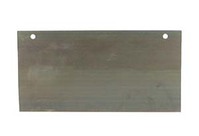Stoßscharrenblatt 150 mm aus Federstahl