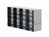 Racks für Gefrierschränke Edelstahl für Boxen mit 50 mm Höhe | Fächer: 3 x 5