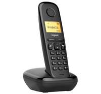 TELEFON készülék, DECT / hordozható Gigaset A170 (CSAK kézibeszélő, bázis NÉLKÜL) FEKETE (A170)