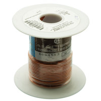 Alpha Wire 5875 OR005 Hook up Wire Orange 22AWG (100ft reel)