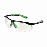 Gafas de seguridad LLG <i>comfort</i> Color negro/verde