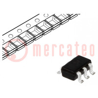 Diode: TVS array; 6V; 12A; 300W; unidirectional; SOT23-6; Ch: 4
