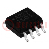 Optokoppler; SMD; Ch: 2; OUT: Transistor; UIsol: 3,75kV; Uce: 80V; SO8