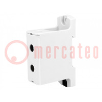 Connector: rail; 6÷95mm2; banen: 1; terminals: 2; grijs; Br: 25mm