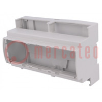 Enclosure: for DIN rail mounting; Y: 90.5mm; X: 142.3mm; Z: 62mm
