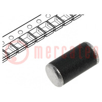 Diode: rectifying; SMD; 600V; 1A; 250ns; MiniMELF plastic; Ifsm: 22A