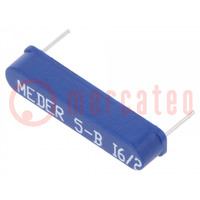 Reed switch; Range: 5÷10AT; Pswitch: 10W; 3.2x2.8x14.3mm; 0.5A