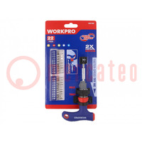 Kit: screwdrivers; hex key,Phillips,slot,Torx®
