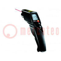 Infrared thermometer; -30÷400°C; Opt.resol: 10: 1; ε: 0,1÷1