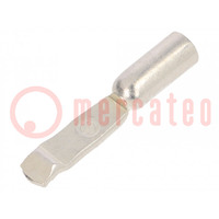 Contact; hermaphrodites; argenté; 16mm2; 6AWG; SBE® 80,SBO® 60