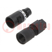 Connector: AC supply; screw terminal; male; TH381; 7÷8mm; 400V