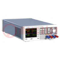 Power supply: programmable laboratory; Ch: 2; 0÷100VDC; 0÷2A; 0÷2A