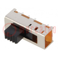 Switch: slide; Pos: 3; SP3T; 0.35A/30VDC; ON-ON-ON; PCB,THT; 30mΩ