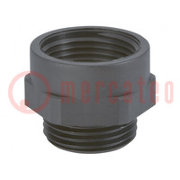 Thread adapter; Int.thread: PG36; Ext.thread: M50; polyamide