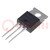 Transistor: N-MOSFET; unipolar; 100V; 33A; 140W; TO220AB
