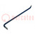 Clamp; L: 500mm; W: 17mm; Application: for nails; hardened steel