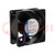 Ventilateur: DC; axial; 24VDC; 92x92x38mm; 130m3/h; 51dBA; à billes