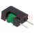 LED; in housing; green; 2mm; No.of diodes: 1; 20mA; 40°; 2.6÷10mcd