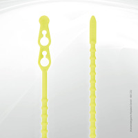 Blitzbinder gelb Länge 320 mm Durchmesser 4,4 mm