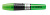 Textmarker STABILO® LUMINATOR®. Kappenmodell, Farbe des Schaftes: Tintenfarbe/schwarz. Mit Füllstandsanzeige zur ständigen Kontrolle, Farbe: grün