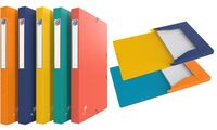 Oxford Sammelbox Bicolor Recyc+, DIN A4, farbig sortiert (335134500)