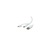 ROLINE Kábel USB A - MicroB + Lightning, 1m, fehér